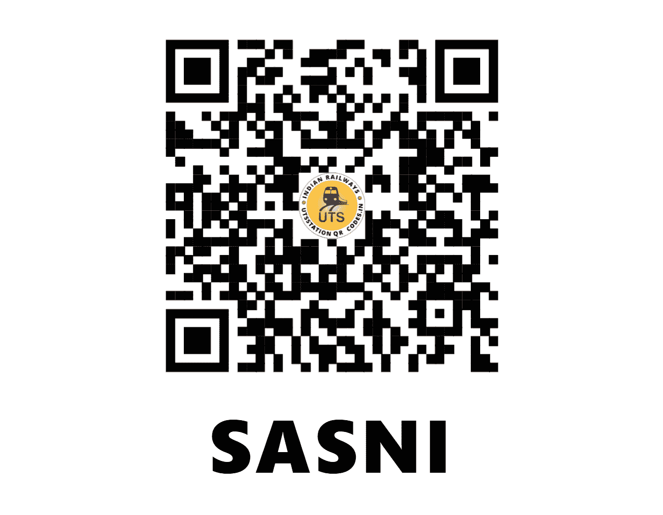UTS QR Code for SASNI - SNS - NC (UTTAR PRADESH)